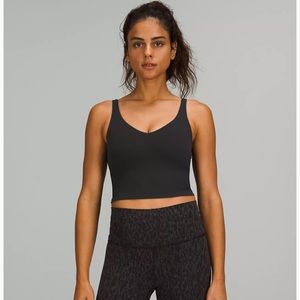 Black LuluLemon Align Tank Size 8